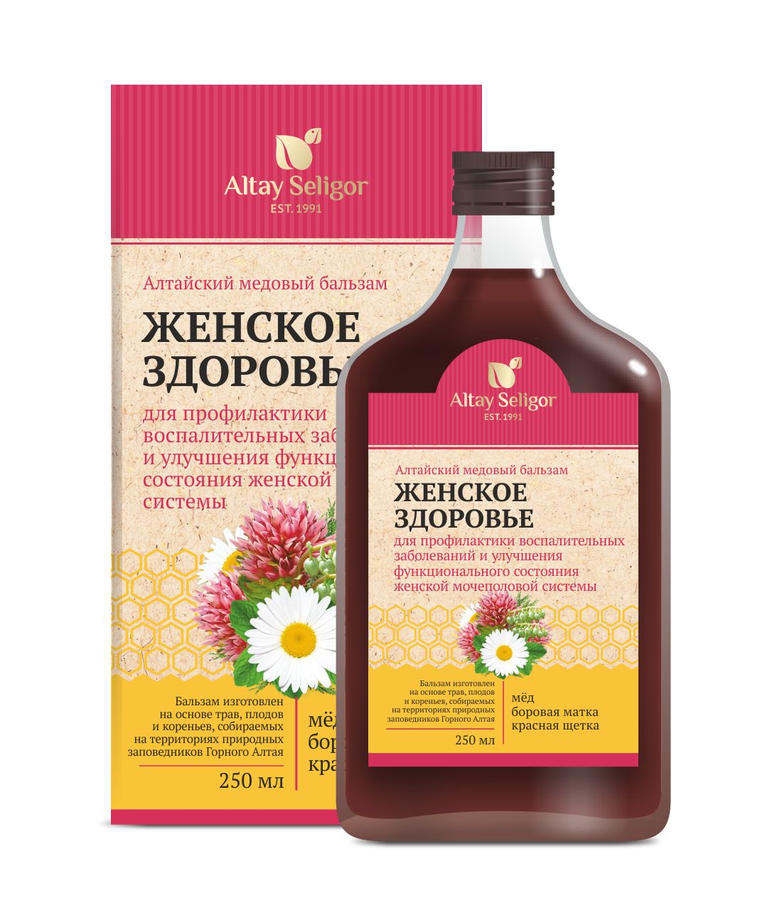 Алтайский медовый бальзам "Женское здоровье"