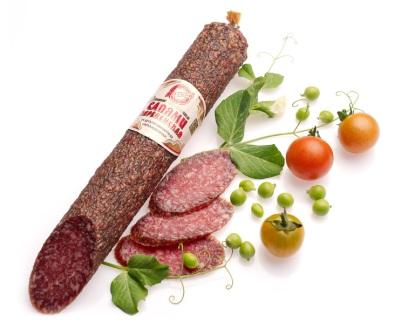 Колбаса Сырокопченая "Салями Деревенская"