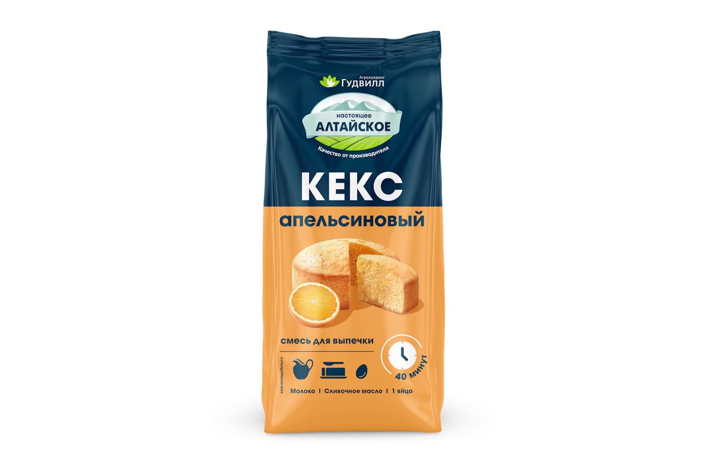 Кекс апельсиновый