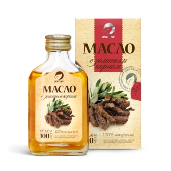Масло льняное с золотым корнем