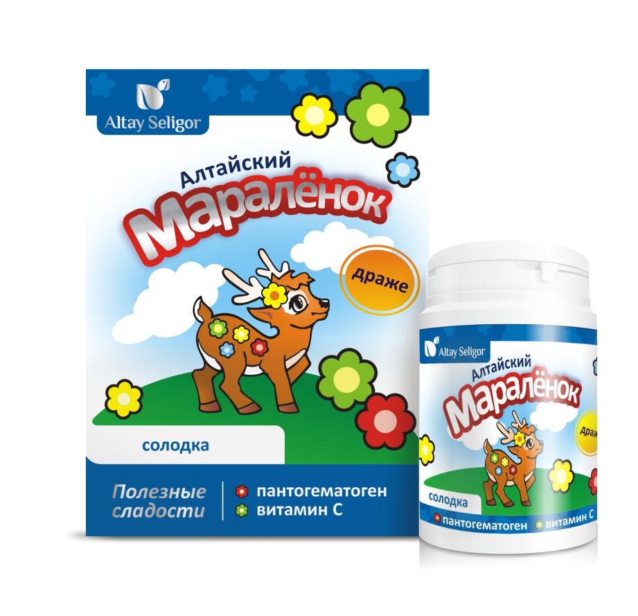 Драже "Алтайский маралёнок" "Солодка"