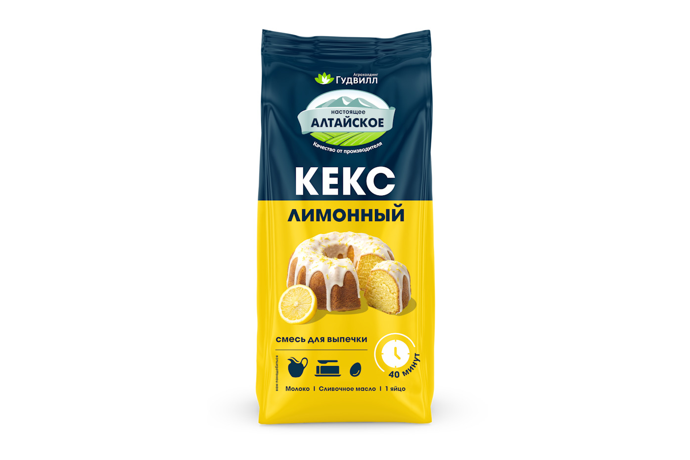 Кекс лимонный