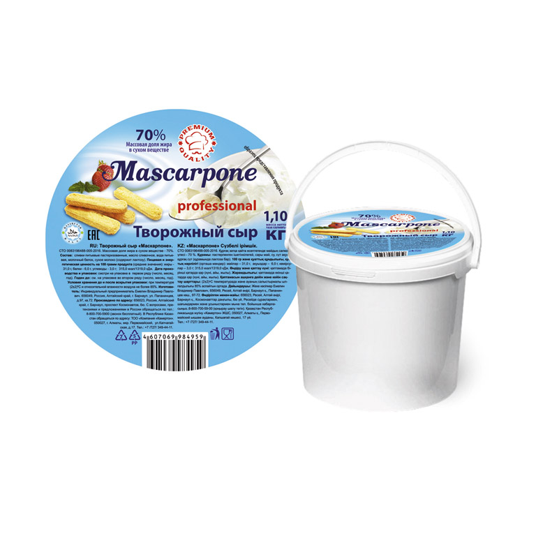 Творожный сыр Маскарпоне professional 