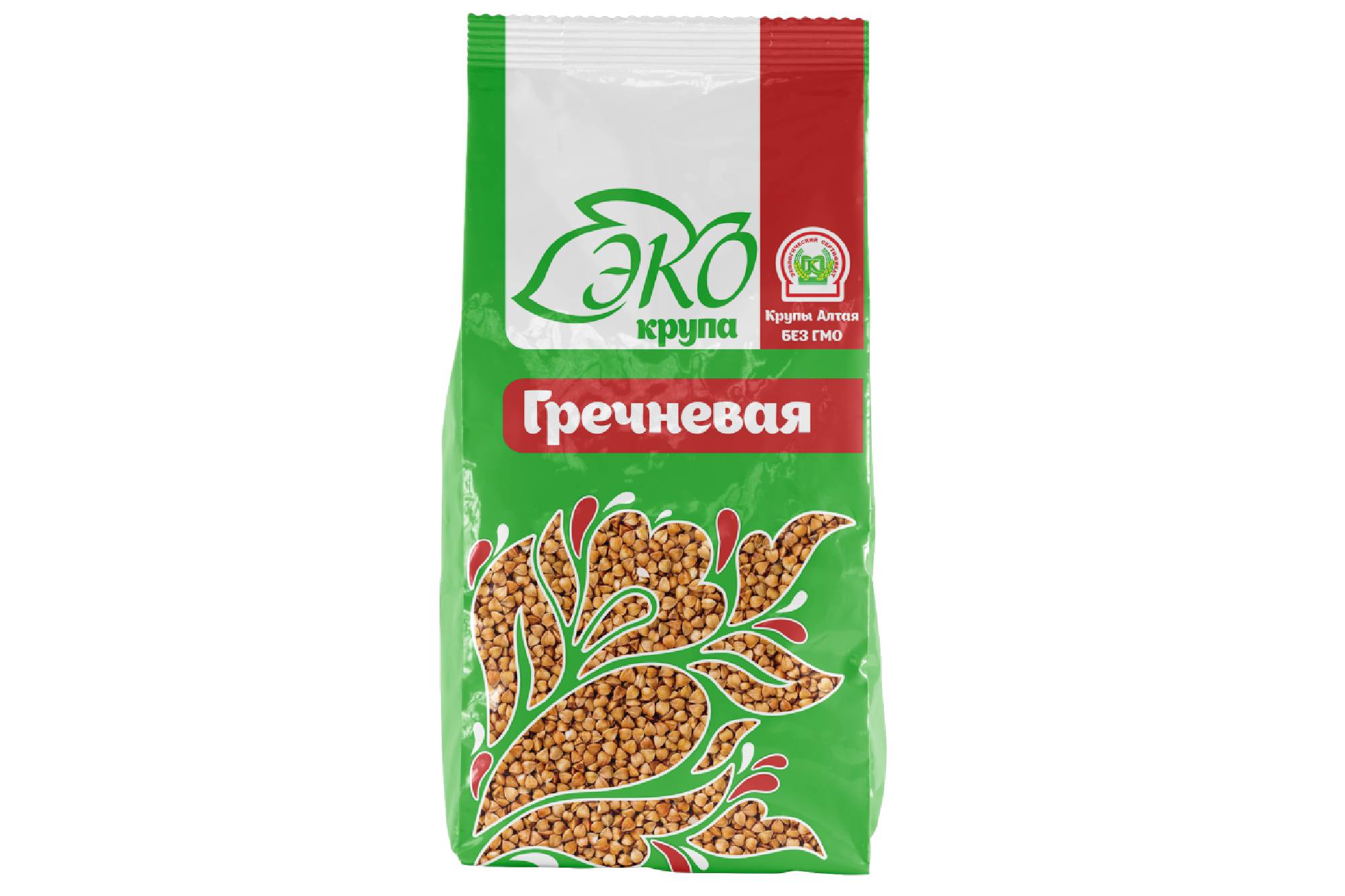 "ЭКО крупа" крупа гречневая ядрица быстроразваривающаяся (пропаренная) 800 г