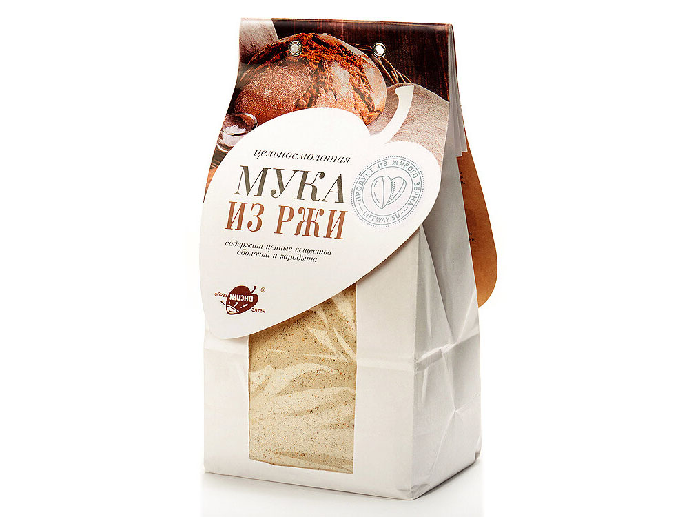 Ржаная мука цельнозерновая