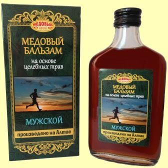 Бальзам медовый "Мужской"
