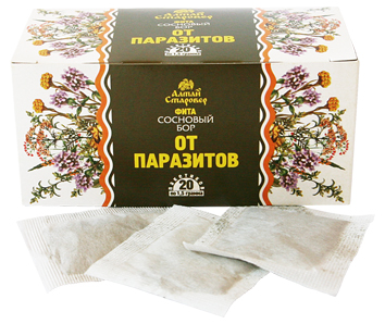 "Сосновый бор" От паразитов (20 пакетиков)