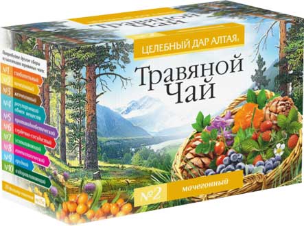Травяной чай сбор №2 Мочегонный