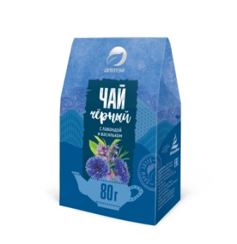 Чай черный с лавандой и васильком "Алтэя"