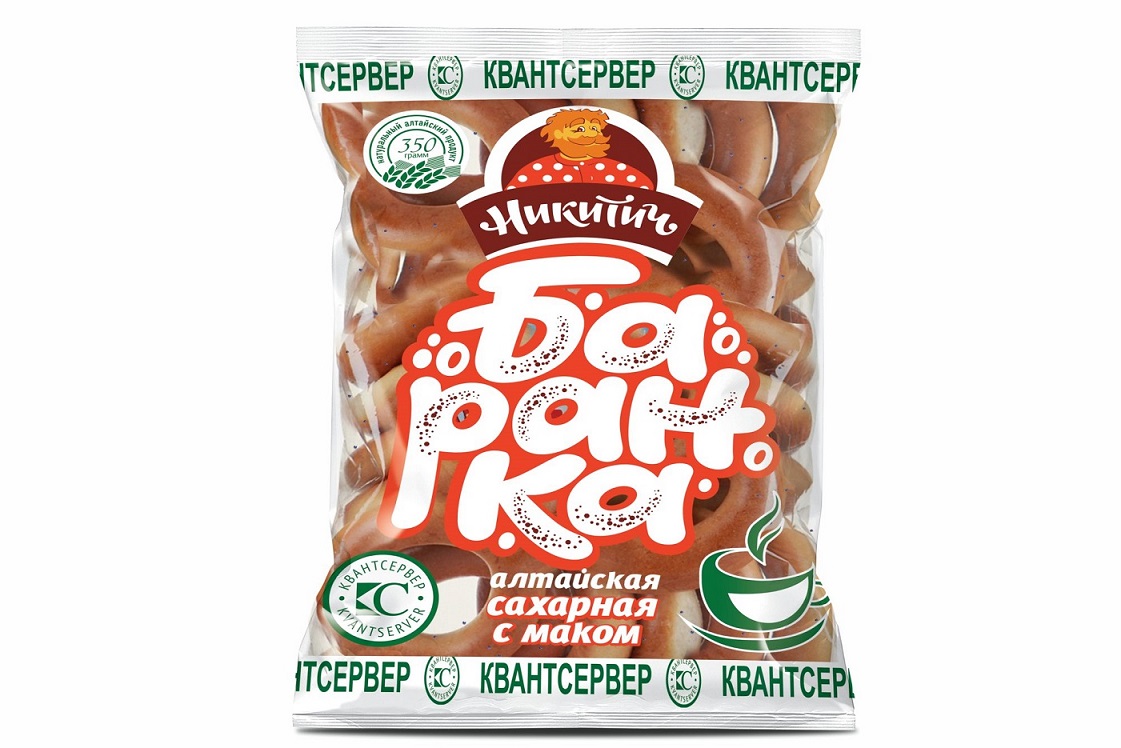 Баранка "Никитич" "Алтайская Сахарная С маком" 350 г / 3,5 кг
