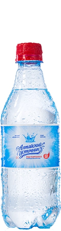 Алтайский источник газированная (0,5 л.)