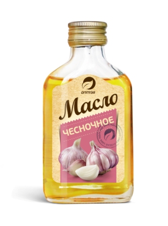 Масло подсолнечное «Чесночное»