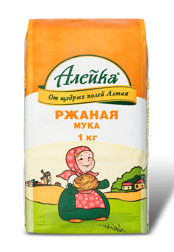 Мука ржанная хлебопекарная сорт обдирная