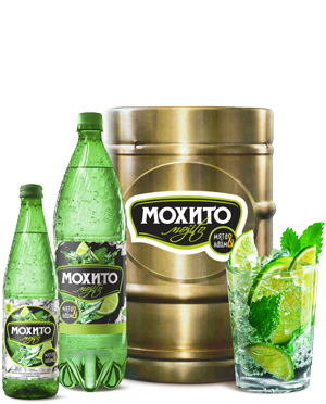 Безалкогольный коктейль Мохито «Лайм-мята»