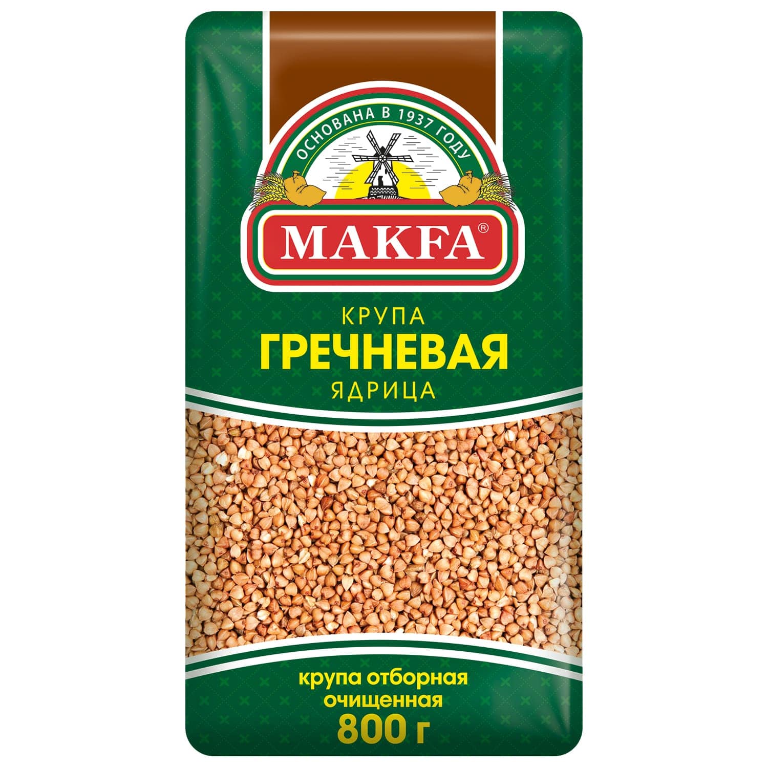 Крупа гречневая MAKFA 800 г