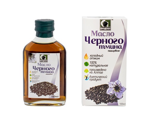 Масло нерафинированное пищевое черного тмина "Сибирское"