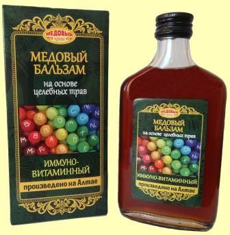 Бальзам медовый "Иммуно-Витаминный"