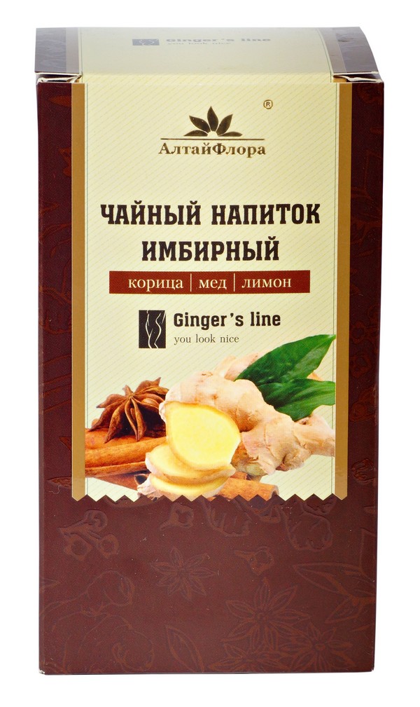 Чай имбирный с корицей, мёдом и лимоном
