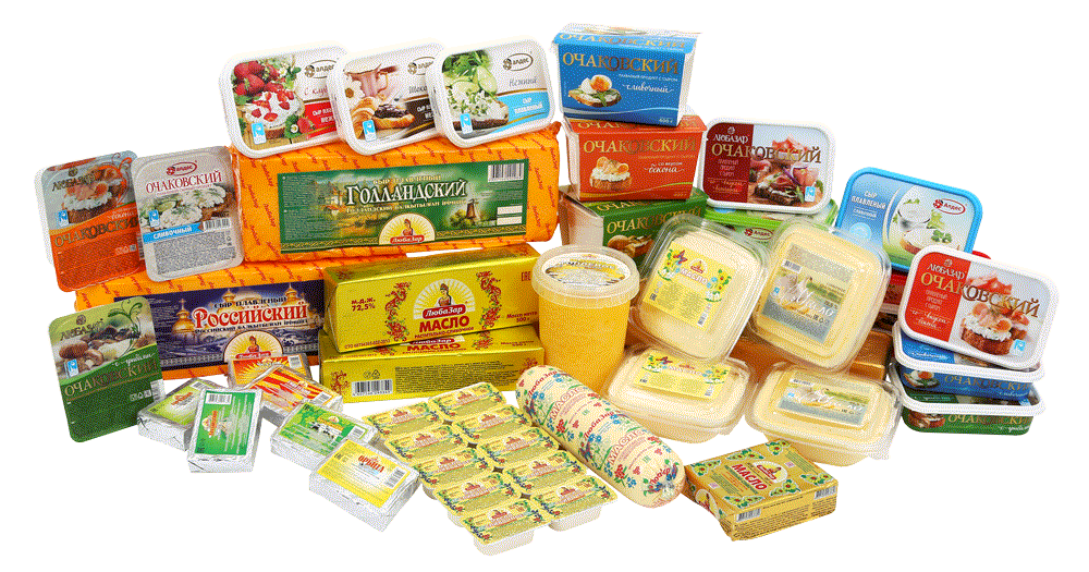 Плавленые сыры и масложировая продукция 