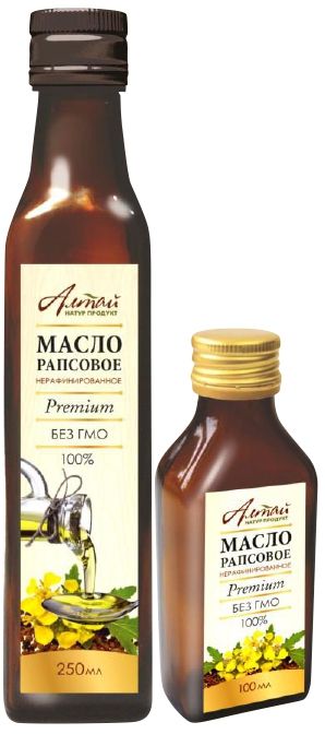 Масло рапсовое  нерафинированное " Premium" 
