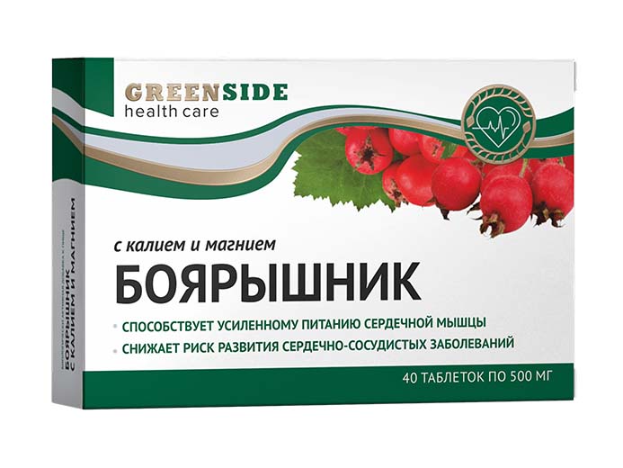 Боярышник с калием и магнием