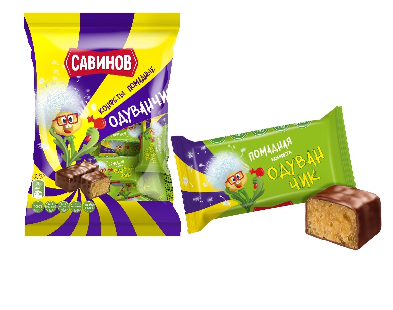 Конфеты ОДУВАНЧИК