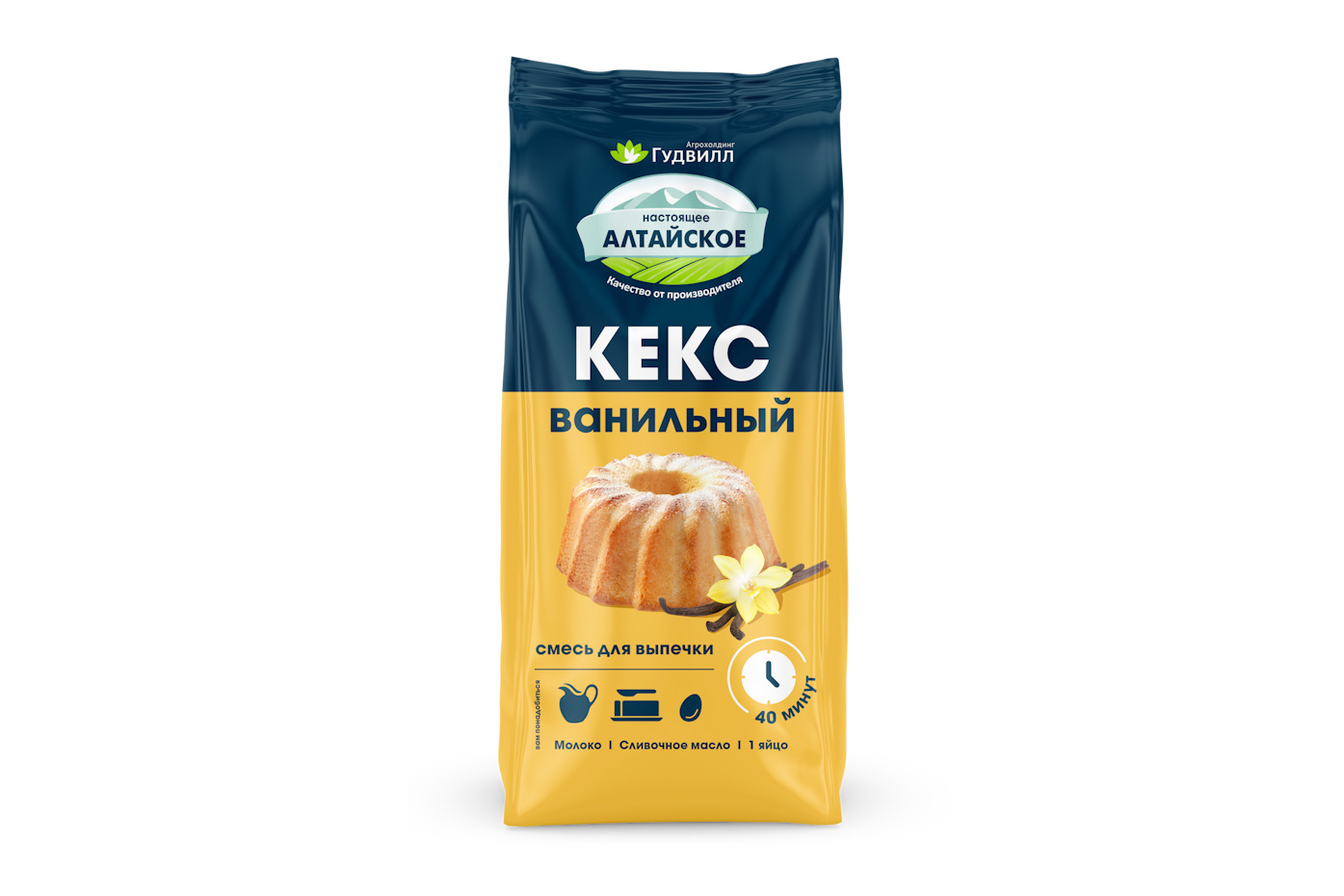 Кекс ванильный