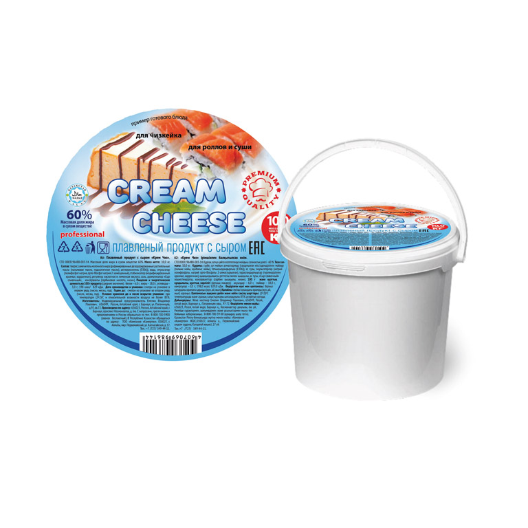 Плавленый продукт с сыром CREAM CHEESE