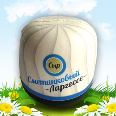 Сыр "Сметанковый Ларгессе" 50% 