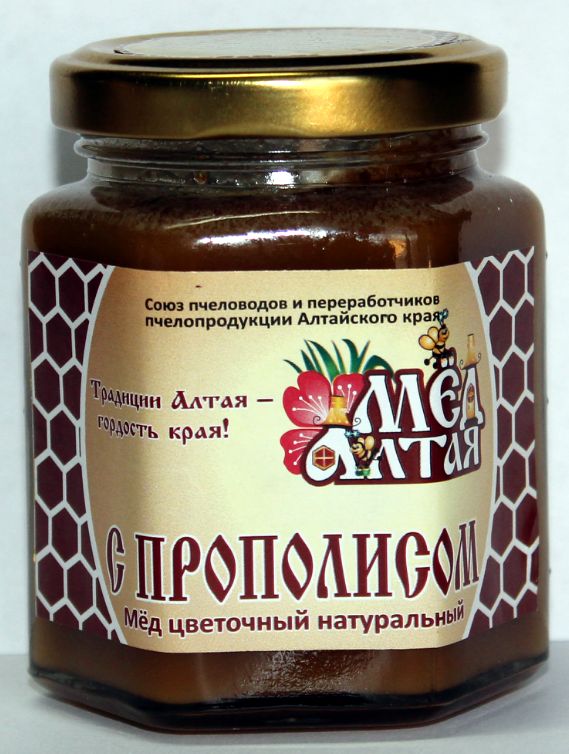 Мёд с прополисом