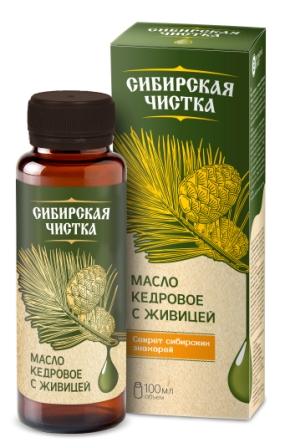 "Сибирская чистка" (масло кедровое с живицей, 10%)