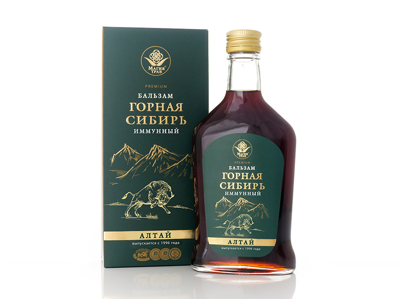 Бальзам «Горная Сибирь» PREMIUM иммунный