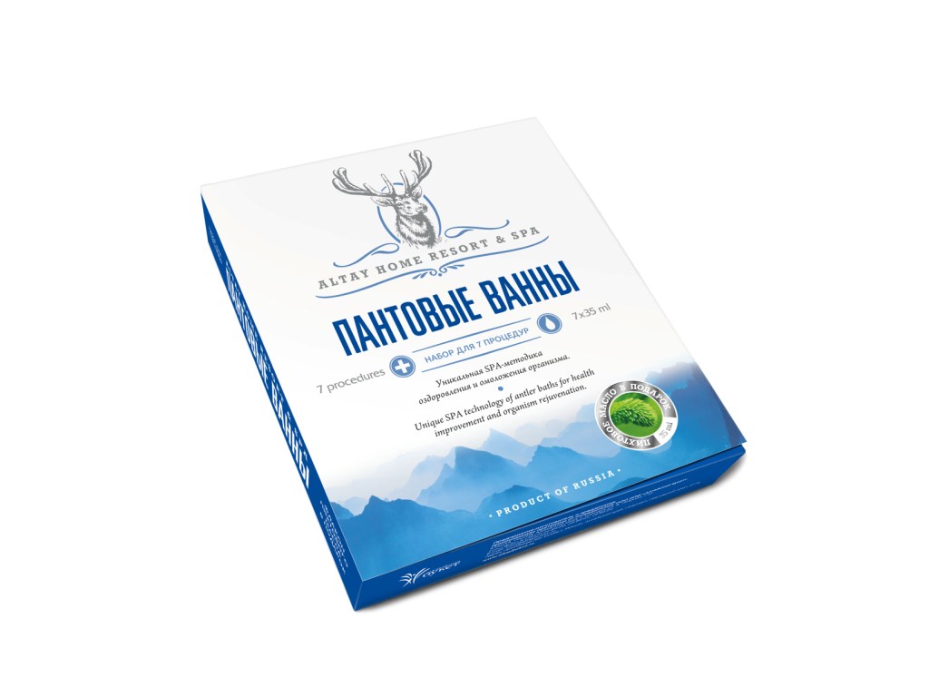 Пантовые ванны ALTAY HOME RESORT&SPA (Набор №2) 