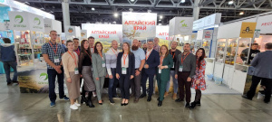 Алтайские производители представляют свою продукцию на «WorldFood Moscow 2022» 
