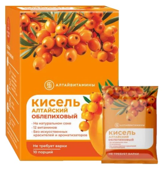 Кисель Алтайский, Облепиховый, 20 г