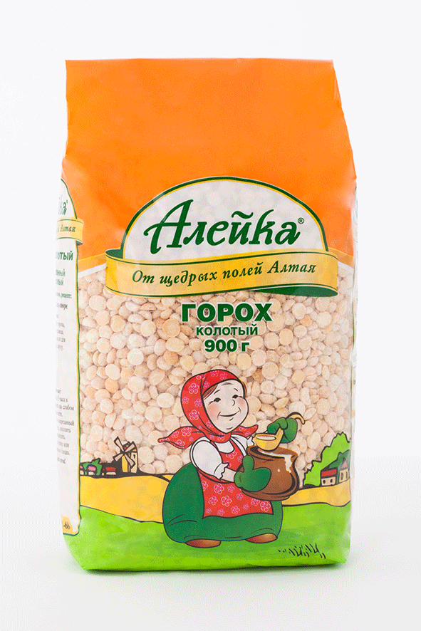 Горох шлифованный "Алейка"