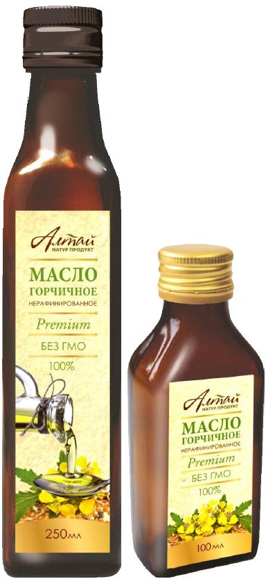 Масло горчичное  нерафинированное " Premium" 