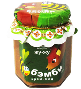 "Бэмби" с орехами, вареной сгущенкой и шиповником