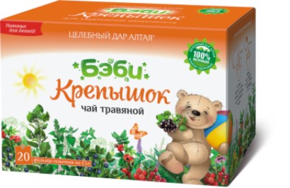 Чай травяной "БЭБИ" КРЕПЫШОК