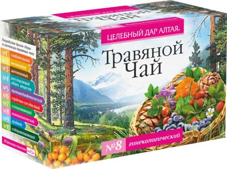 Травяной чай сбор №8 Гинекологический