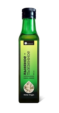 Масло    льняное -тыквенное